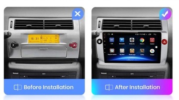Радио Android 12 GPS CITROEN C4 PL WiFi 2/32