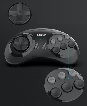 БЕСПРОВОДНАЯ ТВ-КОНСОЛЬ 2xPAD 5000 HDMI игры