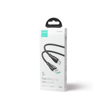 JOYROOM PRZEWÓD KABEL USB-USB C 3A MOCNY SOLIDNY