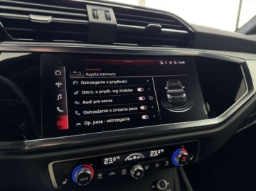 Audi Q3 II SUV 1.5 35 TFSI 150KM 2024 Audi Q3 Advanced S tronic Ambiente Kamera cofania CarPlayAndroid Auto, zdjęcie 34