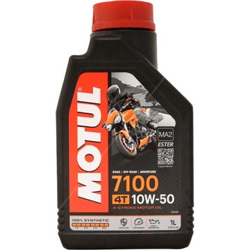 MOTUL OLEJ 10W50 7100 4T 1L MOTO SYNTETYK MA2