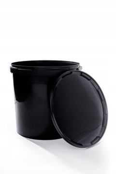 ПЛАСТИКОВОЕ ВЕДРО С КРЫШКОЙ 30 Л ЕД.