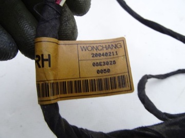 SSANGYONG REXTON 01-06 SVAZEK INSTALACE DVEŘE PRAVÝ ZADNÍ #200