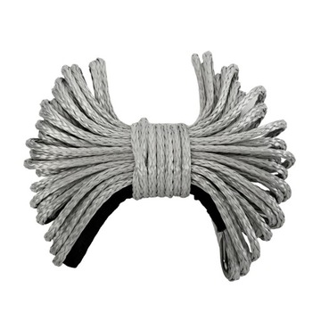 СИНТЕТИЧЕСКАЯ ВЕРЕВКА ДЛЯ ЛЕБЕДКИ, 6 мм, 15 м, ОПЛЕТКА, СИНТЕТИЧЕСКАЯ Dyneema ATV QUAD
