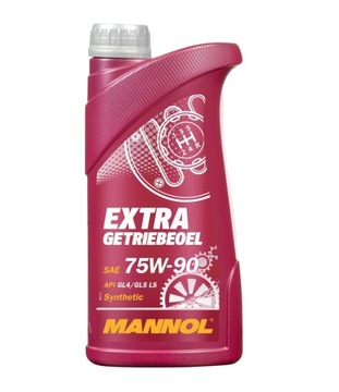 Масло Mannol 75W90, API GL4/GL5 LS, 1 л