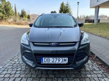 Ford Kuga II SUV 1.5 EcoBoost 150KM 2015 Ford Kuga Asystent ParkowaniaPDCEl. KlapaPodgrzewana szybaWzorowy Stan, zdjęcie 1