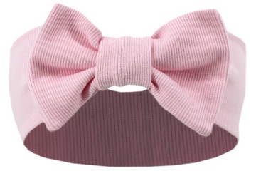 ДЕТСКАЯ ПОВЯЗКА С БАНТОМ ДЛЯ ДЕВОЧКИ, В ПОЛОСКУ, ВЕСНА/ОСЕНЬ