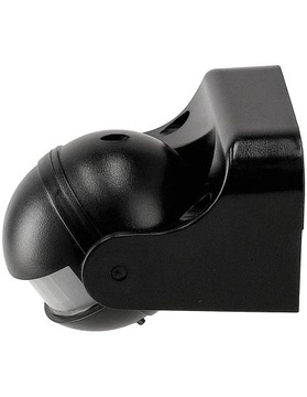 Светодиодный PIR датчик движения IP44 1200Вт PR013-черный