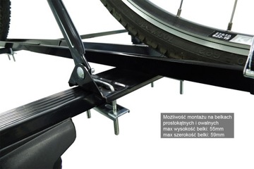 4x ВЕЛОСИПЕДНОЕ крепление ДЛЯ УНИВЕРСАЛЬНОЙ КРЫШИ