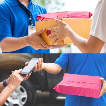 УПАКОВКИ КУРЬЕРСКАЯ ФОЛЬГА УПАКОВКА РОЗОВАЯ ФОЛЬГА 400x500 50шт КОНВЕРТ ИЗ ФОЛЬГИ B3