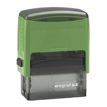 WAGRAF B4s ШТАМП ДЛЯ 8 СТРОК НАЗВАНИЕ КОМПАНИИ ОФИСНЫЙ ДИЗАЙН + ЛАСТИК