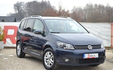 Volkswagen Touran II 1.6 TDI 105KM 2014 Volkswagen Touran Bezwypadkowy - Serwis - OPLACONY - Bez Korozji 1.6 105KM