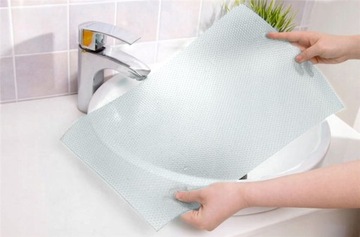 АНТИБАКТЕРИАЛЬНЫЙ, ПРОТИВ ПЛЕСЕНИ, КОВРИК ДЛЯ ХОЛОДИЛЬНИКА, НАКЛАДКА НА ПОЛКУ, 4 ШТ.