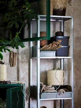 ИКЕА ХИЛЛИС Полка для дома и улицы 40x27x183