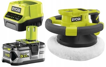 АККУМУЛЯТОРНАЯ ПОЛИРОВАЛЬНАЯ МАШИНА RYOBI RBP18250 25 СМ 18 В + 5 Ач