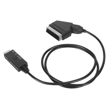 КАБЕЛЬ HDMI-SCART HDMI, ЧЕРНЫЙ