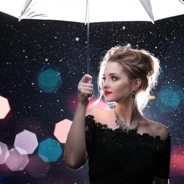 Zestaw fotograficzny 2x BIAŁY PARASOL 110cm 100W