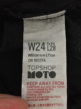 Topshop Moto Jamie petite jeans 24x28 *PWD46*