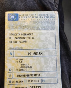 Opel Corsa E Hatchback 3d 1.4 Twinport 90KM 2015 Opel Corsa 022016r, 1.4 Benzyna. Uszkodzona. Poobijany. Jezdzi. 1.4 90KM, zdjęcie 19