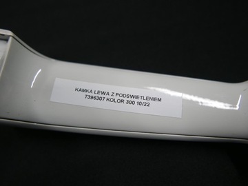 BMW F15 F39 F48 KLIKA DVEŘE LEVÝ PŘEDNÍ PODSVĚTLENÁ A300 ALPINWEISS