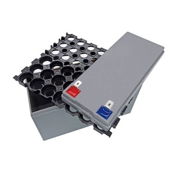 Контейнер для аккумуляторов 18650 - корпус 7х3 - корзина для аккумуляторных батарей