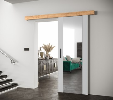 САЛЬВАДОР 90 узор № 2 РАЗДВИЖНЫЕ ДВЕРИ с зеркалом.