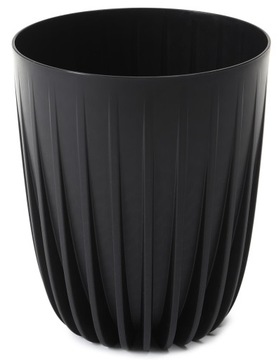 DONICA MIRA 19 doniczka ECO czarna +wkład Lamela