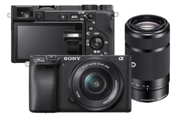 SONY ALPHA 6400 A6400 + 16-50MM + 55-210MM ( ILCE-6400 Y )
