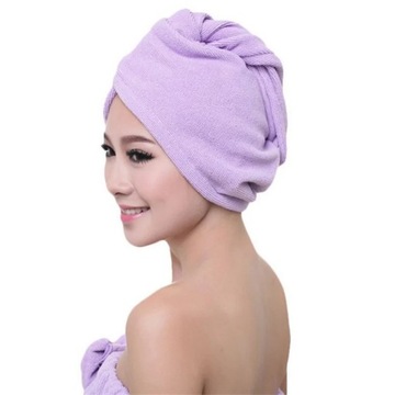 1PC Microfiber Hair Fast Drying Dryer Towel Bath