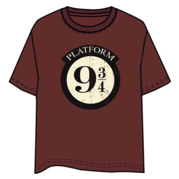 Футболка Harry Potter Платформа 9 3/4 для дорослих з коротким рукавом