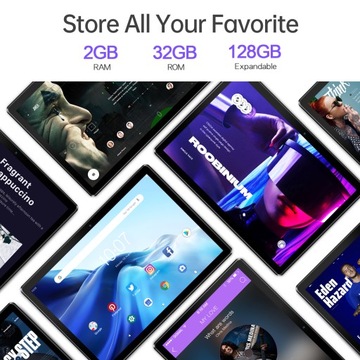 Планшет ПРИТОМ 10 дюймов, Android 10 WiFi 32 ГБ