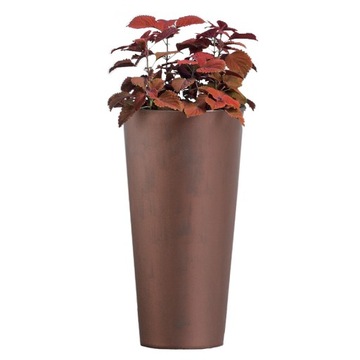 Doniczka Donica + wkład Tubus Slim Corten DTUS150C