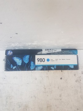 Tusz HP 980 niebieski (cyan) D8J07A