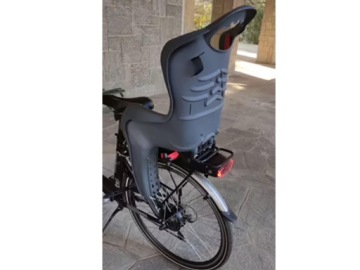 ВЕЛОСИПЕДНОЕ СИДЕНЬЕ ДЛЯ СТОЙКИ HTP DESIGN ИТАЛЬЯНСКИЙ ГРАФИТ СЕРЫЙ 36MC