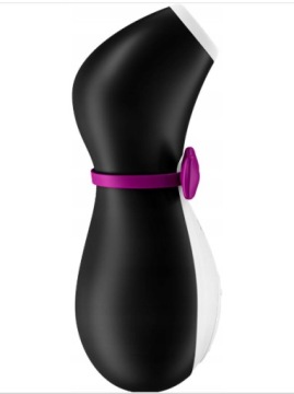 Стимулятор клитора Satisfyer Pro Penguin Next Generation, черный и белый