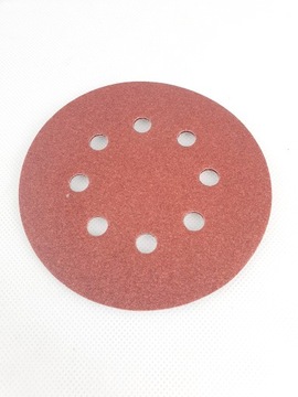 KRĄŻEK ŚCIERNY Z OTWORAMI 125mm gr.120 OP.(10szt)