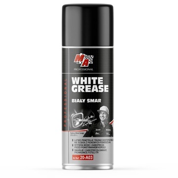 Smar biały do prowadnic/zawiasów | 400ml 0,4-litra