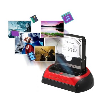 Док-станция для 2,5/3,5-дюймового жесткого диска IDE/SATA