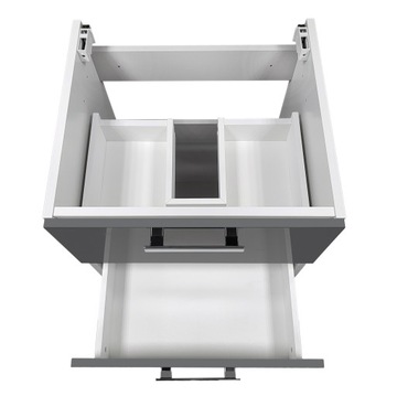 ШКАФ ПОД УМЫВАЛЬНИК В ВАННОЙ, ПОДВЕСНОЙ, ГЛЯНЦЕ 50