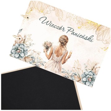 Деревянный альбом для фотографий с девичника, эко-подарок на девичник.