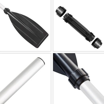 Wiosła wiosłowe Aluminium - Łączone - 126 cm /