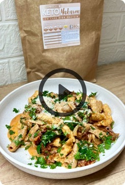 KETO MAKARON PENNE Dieta ketogeniczna CambioLabs - bez cukru, węglowodanów