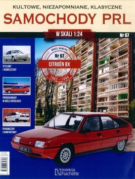 KULTOWE SAMOCHODY PRL nr 67 CITROEN BX