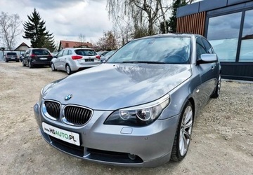 BMW Seria 5 E60 2005 BMW Seria 5 BENZYNA R6 177KM SKORA automat atrakcyjny wyglad okazja, zdjęcie 26