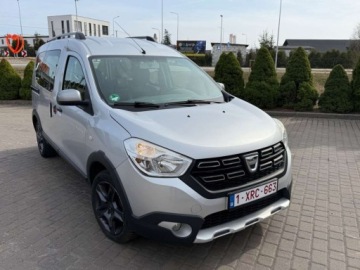 Dacia Dokker Mikrovan Facelifting 1.2 TCe 115KM 2017 Dacia Dokker Sliczny Dokker Stepway1.2Benz.115KM Navi Kamera Parktroniki