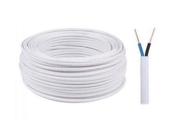 Przewód Płaski instalacyjny YDYp 2x1,5mm2 GAL-KAT 100mb