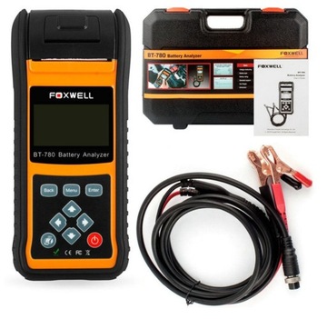 ТЕСТЕР АККУМУЛЯТОРА FOXWELL BT780 С ПРИНТЕРОМ PL