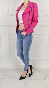 #КУРТКА-РАДИАТОР ЖЕНСКАЯ ЗАМШЕВАЯ - МОЛНИИ - ZARKA