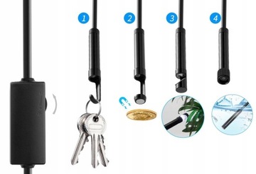 NeoTEC Ender 11 HD USB-C / Micro USB 5-метровая эндоскопическая камера для осмотра