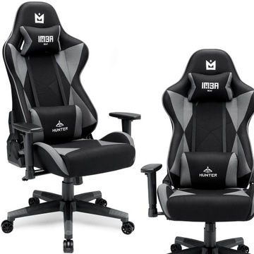 Fotel gamingowy krzesło gracza tkanina IMBA seat